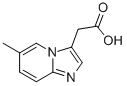 6-Methyl-imidazo[1,2-a]pyridine-3-aceticacid Structure,101820-58-0Structure