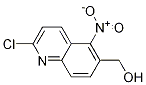 2-Chloro-5-nitro-6-hydroxymethylquinoline Structure,1018785-15-3Structure