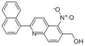 (2-Naphthalen-1-yl-5-nitro-quinolin-6-yl)-methanol Structure,1018785-21-1Structure