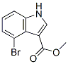 Methyl 4-bromo-1h-indole-3-carboxylate Structure,101909-43-7Structure