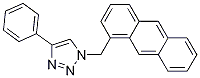 1-(1-Anthracenylmethyl)-4-phenyl-1h-[1,2,3]triazole Structure,1019335-91-1Structure