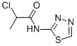 2-Chloro-N-1,3,4-thiadiazol-2-ylpropanamide Structure,1019456-17-7Structure