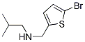 N-((5-bromothiophen-2-yl)methyl)-2-methylpropan-1-amine Structure,1019531-99-7Structure