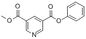 Nicotinic acid carboxyphenyl-methyl ester Structure,101977-74-6Structure