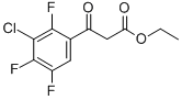 Ethyl3-(3-chloro-2,4,5-trifluorophenyl)-3-oxopropanoate Structure,101987-86-4Structure