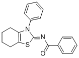 N-(3-phenyl-4,5,6,7-tetrahydro-3h-benzothiazol-2-ylidene)-benzamide Structure,102002-71-1Structure