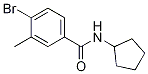 N-cyclopentyl-4-bromo-3-methylbenzamide Structure,1020252-78-1Structure