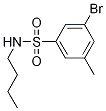 N-butyl-3-bromo-5-methylbenzenesulfonamide Structure,1020252-93-0Structure