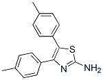 4,5-Di-p-tolyl-thiazol-2-ylamine Structure,102026-45-9Structure