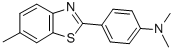 2-(4-(Dimethylamino)phenyl)-6-methyl-benzothiazole Structure,10205-62-6Structure