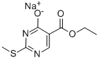 5-Pyrimidinecarboxylic acid, 1,6-dihydro-2-(methylthio)-6-oxo-, ethyl ester, sodium salt Structure,102061-91-6Structure