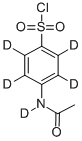 4-N-acetylaminobenzene-d5-sulfonyl chloride Structure,1020718-84-6Structure