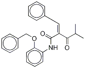 N-2-benzyloxyphenyl alpha-benzilidene-d5 isobutyrylacetamide Structure,1020719-18-9Structure