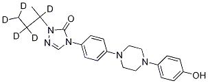 2-Sec-butyl-d5-4-{4-[4-(4-hydroxy-phenyl)-piperazin-1-yl]-phenyl}-2,4-dihydro-[1,2,4]-triazol-3-one Structure,1020719-21-4Structure