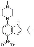 2-(Tert-butyl)-7-(4-methylpiperazin-1-yl)-4-nitro-1h-indole Structure,1020722-21-7Structure