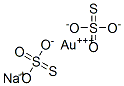 Gold sodium thiosulfate Structure,10210-36-3Structure