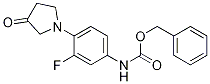 Benzyl 3-fluoro-4-(3-oxopyrrolidin-1-yl)phenylcarbamate Structure,1021088-77-6Structure