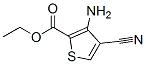 2-Thiophenecarboxylicacid,3-amino-4-cyano-,ethylester(9ci) Structure,102123-27-3Structure