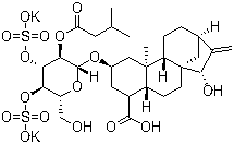 Atractyloside dipotassium salt atractylis gummifera Structure,102130-43-8Structure