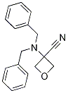 3-(Dibenzylamino)oxetane-3-carbonitrile 3-oxetanecarbonitrile, 3-[bis(phenylmethyl)amino]- Structure,1021393-00-9Structure