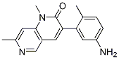 3-(5-Amino-2-methylphenyl)-1,7-dimethyl-1,6-naphthyridin-2(1h)-one Structure,1021535-31-8Structure