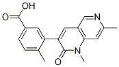 3-(1,7-Dimethyl-2-oxo-1,2-dihydro-1,6-naphthyridin-3-yl)-4-methylbenzoic acid Structure,1021535-38-5Structure