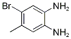 4-Bromo-5-methylbenzene-1,2-diamine Structure,102169-44-8Structure