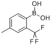 4-Methyl-2-(trifluoromethyl)phenylboronic acid Structure,1021860-94-5Structure