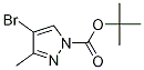 Tert-butyl 4-bromo-3-methyl-1h-pyrazole-1-carboxylate Structure,1021919-24-3Structure