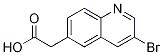 3-Bromo-6-quinolineacetic acid Structure,1022091-93-5Structure