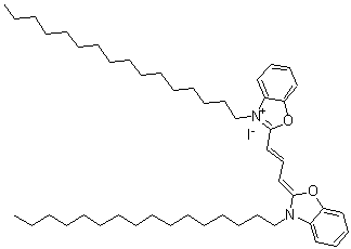 3,3’-Dihexadecylcyclocarbocyanine iodide Structure,102247-42-7Structure