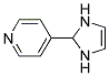 Pyridine, 4-(2,3-dihydro-1h-imidazol-2-yl)-(9ci) Structure,102253-78-1Structure