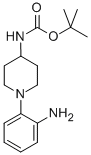 Tert-butyl 1-(2-aminophenyl)piperidin-4-ylcarbamate Structure,1023594-61-7Structure