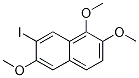 7-Iodo-1,2,6-trimethoxynaphthalene Structure,1023714-94-4Structure