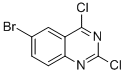 Quinazoline, 6-bromo-2,4-dichloro- Structure,102393-82-8Structure