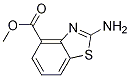 Methyl 2-aminobenzo[d]thiazole-4-carboxylate Structure,1024054-68-9Structure