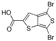 4,6-Dibromothieno[3,4-b]thiophene-2-carboxylicacid Structure,1024594-86-2Structure