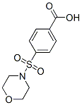 4-(Morpholine-4-sulfonyl)-benzoic acid Structure,10252-82-1Structure