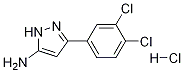 5-(3,4-Dichlorophenyl)-1h-pyrazol-3-amine hydrochloride Structure,1025447-55-5Structure