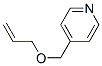 Pyridine, 4-[(2-propenyloxy)methyl]-(9ci) Structure,102547-80-8Structure