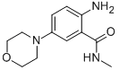 N-methyl-2-amino-5-(morpholin-4-yl)benzamide Structure,1025487-75-5Structure