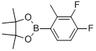 3,4-Difluoro-2-methylphenylboronic acid pinacol ester Structure,1025707-97-4Structure