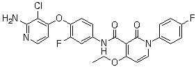 Bms 777607 Structure,1025720-94-8Structure