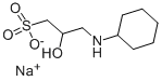 3-(Cyclohexylamino)-2-hydroxy-1-propanesulfonic acid sodium salt Structure,102601-34-3Structure