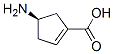 1-Cyclopentene-1-carboxylicacid,4-amino-,(4r)-(9ci) Structure,102629-74-3Structure