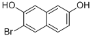 3-Bromonaphthalene-2,7-diol Structure,102653-36-1Structure