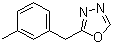 2-(3-Methylbenzyl)-1,3,4-oxadiazole Structure,1026573-04-5Structure