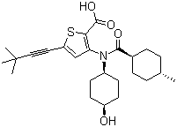 VX-222 Structure,1026785-59-0Structure