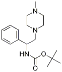 [2-(4-Methyl-piperazin-1-yl)-1-phenyl-ethyl]-carbamic acid tert-butyl ester Structure,1027496-10-1Structure