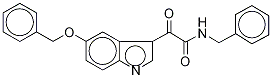 N,5-dibenzyl-5-hydroxy-indole-3-glyoxylamide Structure,102754-41-6Structure